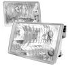 93-98 Jeep Grand Cherokee Chrome/Clear Diamond Headlights Left+Right Set -Professional Auto Parts Store 93 98 jeep grand cherokee chrome clear diamond headlights left right set 41