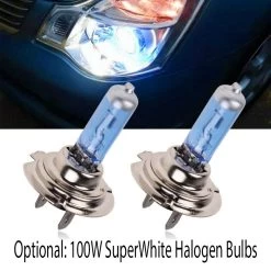 94-98 Chevy Full Size Pickup C10 C/K Halo Projector Headlights + LED Bumper Lights - Black Clear -Professional Auto Parts Store 94 98 chevy full size pickup c10 c k halo projector headlights led bumper lights black clear 182