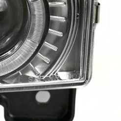 94-98 Chevy C10 CK Tahoe Halo LED Projector Headlights+Corner+Bumper - Chrome -Professional Auto Parts Store 94 98 chevy silverado gmc c10 pickup truck 8 piece combo projector headlights bumper corner lens chrome 747