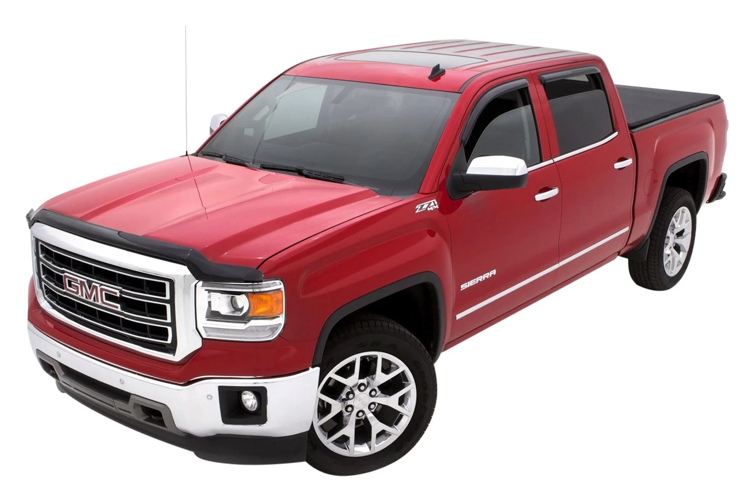 AVS® 94536 - Tape-On Standard Ventvisor™ Smoke Front And Rear Window Deflectors 7 AVS® 94536 - Tape-On Standard Ventvisor™ Smoke Front And Rear Window Deflectors - Image 5