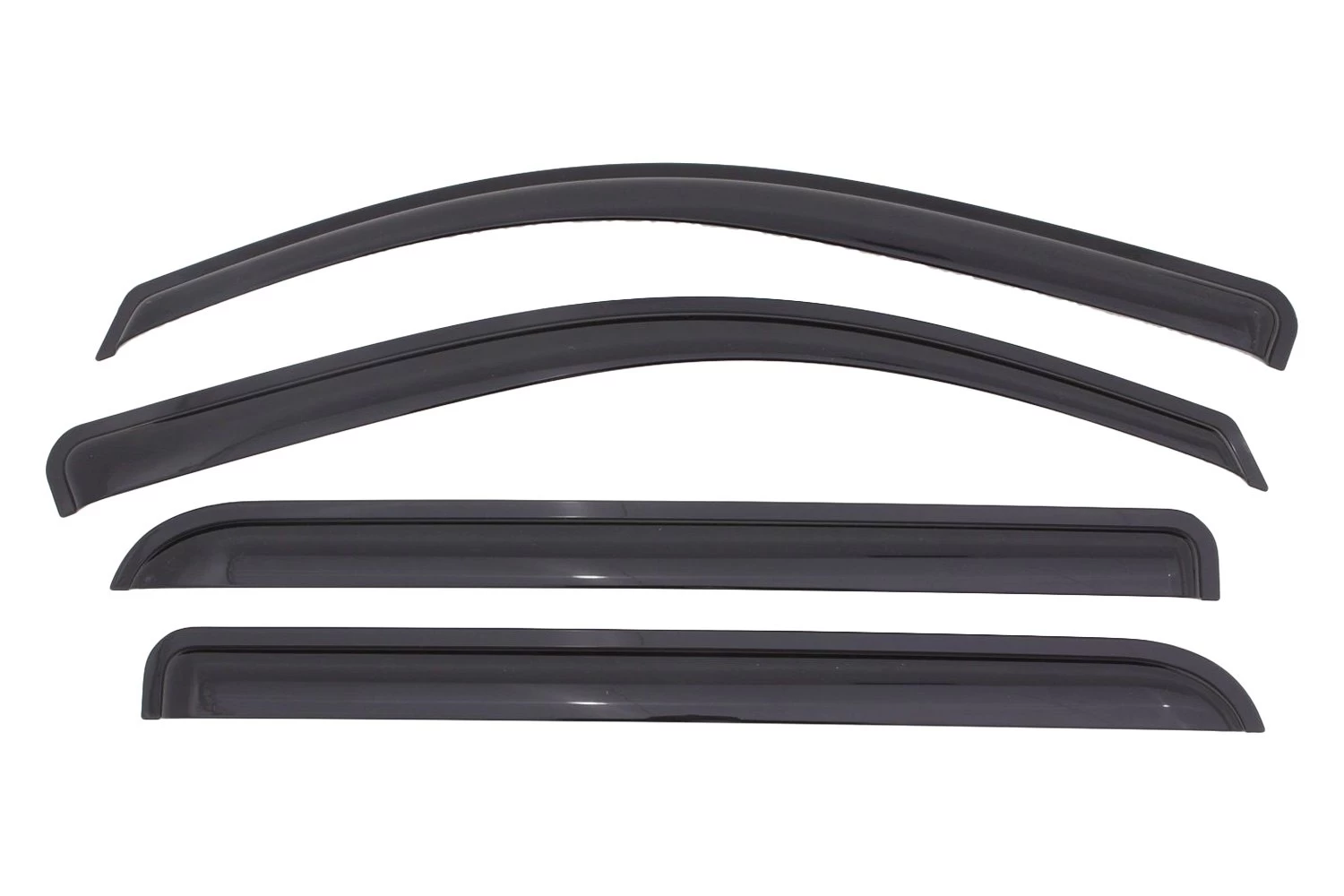 AVS® 94536 - Tape-On Standard Ventvisor™ Smoke Front And Rear Window Deflectors 8 AVS® 94536 - Tape-On Standard Ventvisor™ Smoke Front And Rear Window Deflectors - Image 6