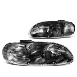 95-01 Chevy Lumina / 95-99 Chevy Monte Carlo Headlight Assembly (Driver & Passenger Side) - Black 9 95-01 Chevy Lumina / 95-99 Chevy Monte Carlo Headlight Assembly (Driver & Passenger Side) - Black -Professional Auto Parts Store 95 01 chevy lumina 95 99 chevy monte carlo headlight assembly driver passenger side black 94