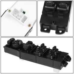 97-01 Jeep Cherokee 4-Door Driver Side Master Power Window Control Switch -Professional Auto Parts Store 97 01 jeep cherokee 4 door driver side master power window control switch 20