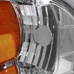 97-03 Ford F150 / Expedition Euro Style LED DRL Crystal Headlights - Chrome -Professional Auto Parts Store 97 03 ford f150 expedition euro style led drl crystal headlights chrome 231