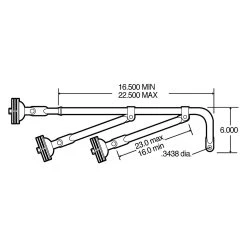 Truck-Lite® 97829 - Side View Mirror Bracket 9 Truck-Lite® 97829 - Side View Mirror Bracket -Professional Auto Parts Store 97829 4