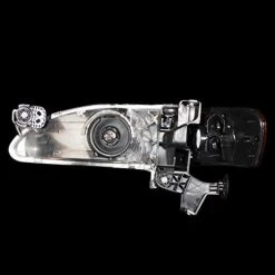 98-00 Toyota Corolla Crystal Replacement Headlights - Black 5 98-00 Toyota Corolla Crystal Replacement Headlights - Black -Professional Auto Parts Store 98 00 toyota corolla crystal replacement headlights black 66