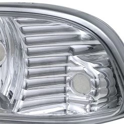 98-04 Chevy S10 / Blazer Crystal Replacement Headlights - Chrome Clear -Professional Auto Parts Store 98 04 chevy s10 blazer crystal replacement headlights chrome clear 156