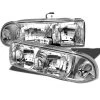 98-04 Chevy S10 / Blazer Euro Style Crystal Headlights - Chrome 2 98-04 Chevy S10 / Blazer Euro Style Crystal Headlights - Chrome -Professional Auto Parts Store 98 04 chevy s10 blazer euro style crystal headlights chrome 53
