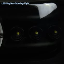 99-02 Chevy Silverado / 00-06 Suburban LED & Halo Projector Headlights + LED Bumper Lights - Smoked -Professional Auto Parts Store 99 02 chevy silverado 00 06 suburban led halo projector headlights led bumper lights smoked 106