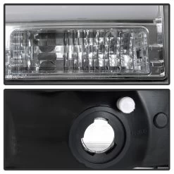 99-04 Ford F250-F550 / 00-04 Excursion LED Tube Projector Headlights - Chrome -Professional Auto Parts Store 99 04 ford f250 f550 00 04 excursion led tube projector headlights chrome 86