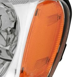 99-04 Jeep Grand Cherokee Crystal Replacement Headlights - Black -Professional Auto Parts Store 99 04 jeep grand cherokee crystal replacement headlights black 255