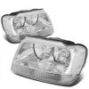 99-04 Jeep Grand Cherokee Replacement Crystal Headlights - Chrome Clear 1 99-04 Jeep Grand Cherokee Replacement Crystal Headlights - Chrome Clear -Professional Auto Parts Store 99 04 jeep grand cherokee replacement crystal headlights chrome clear 131