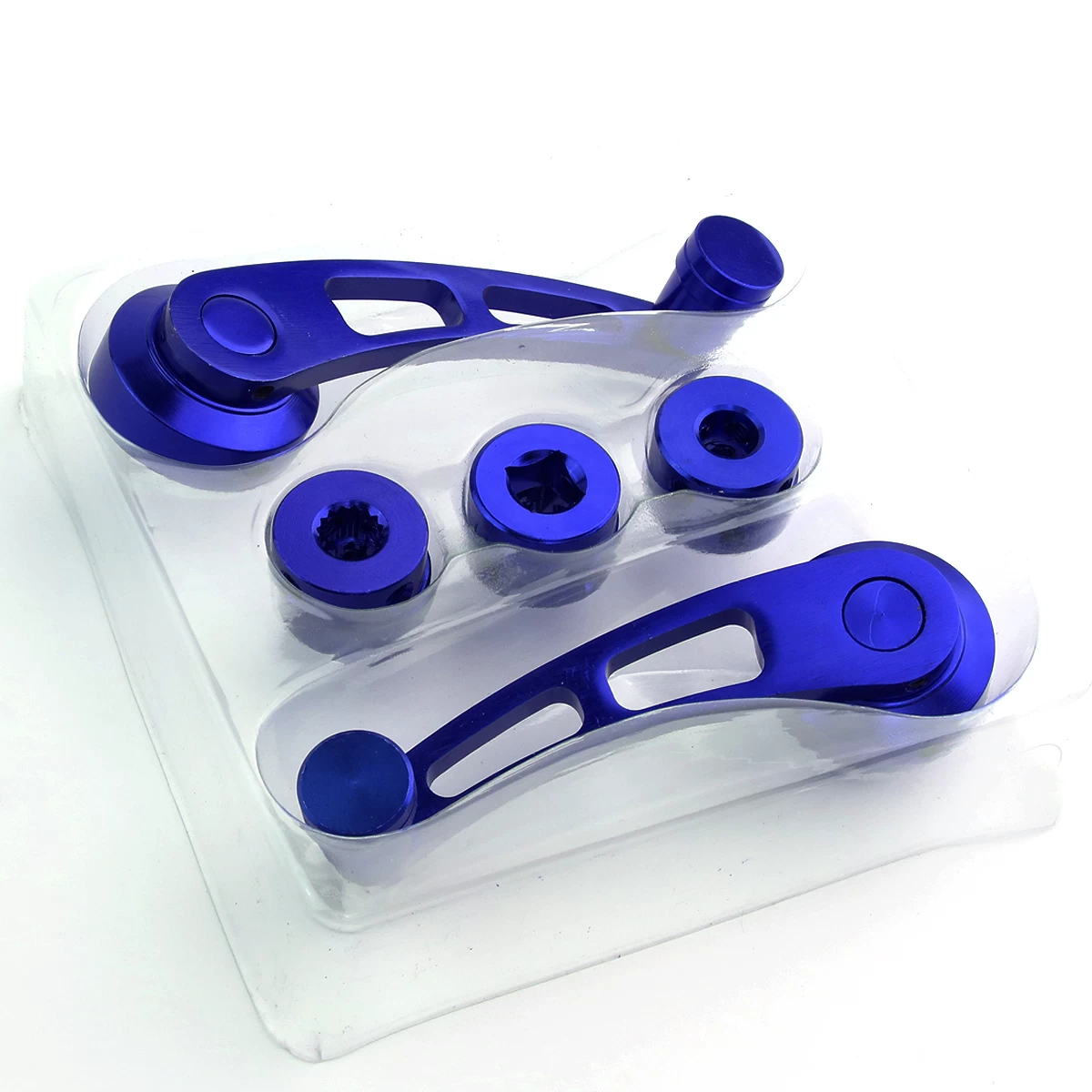 Aluminum Anodized Universal Car Manual Window Crank Handles Fits 3/8-inch Round 3/8-inch Square 7/17-inch -16 Spline - Blue 9 Aluminum Anodized Universal Car Manual Window Crank Handles Fits 3/8-inch Round 3/8-inch Square 7/17-inch -16 Spline - Blue - Image 7