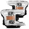 AlphaRex 2018-2020 Ford F150 Sequential / Switchback Signal / LED DRL Projector Headlights - Chrome 1 AlphaRex 2018-2020 Ford F150 Sequential / Switchback Signal / LED DRL Projector Headlights - Chrome -Professional Auto Parts Store arex base model 2018 2020 ford f150 projector headlights chrome 150