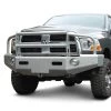 Buckstop® D055SCL06ANC8T - Classic I™ Full Width Bright Silver Front HD Bumper With Grille Guard -Professional Auto Parts Store buckstop cl