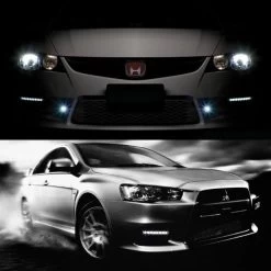 1999-2004 Chrysler 300M Angel Eye Halo & LED Projector Headlights - Black -Professional Auto Parts Store chrysler 300m 99 04 halo led projector headlights black 171