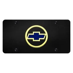 Autogold® - License Plate With 3D Emblem -Professional Auto Parts Store chv l gb