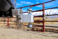 Weigh Safe® CTB4-2.5-SET - Class 5 180 Hitch Adjustable 4" Drop Aluminum With Chrome Plated Balls Dual Ball Mount Set With Keyed Alike Receiver Pin, Coupler Lock, PadLock For 2-1/2" Receivers -Professional Auto Parts Store ctb4 2 5 set 3