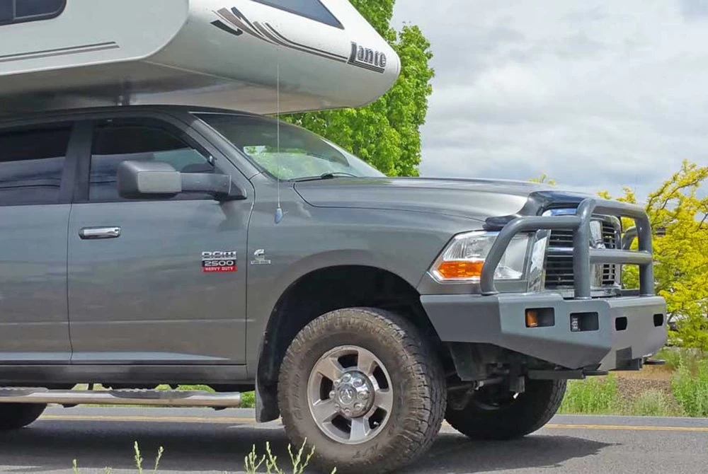 Buckstop® D055SC246AIC8L - Classic II™ Full Width Arizona Beige Front Winch HD Bumper With Grille Guard 5 Buckstop® D055SC246AIC8L - Classic II™ Full Width Arizona Beige Front Winch HD Bumper With Grille Guard - Image 3