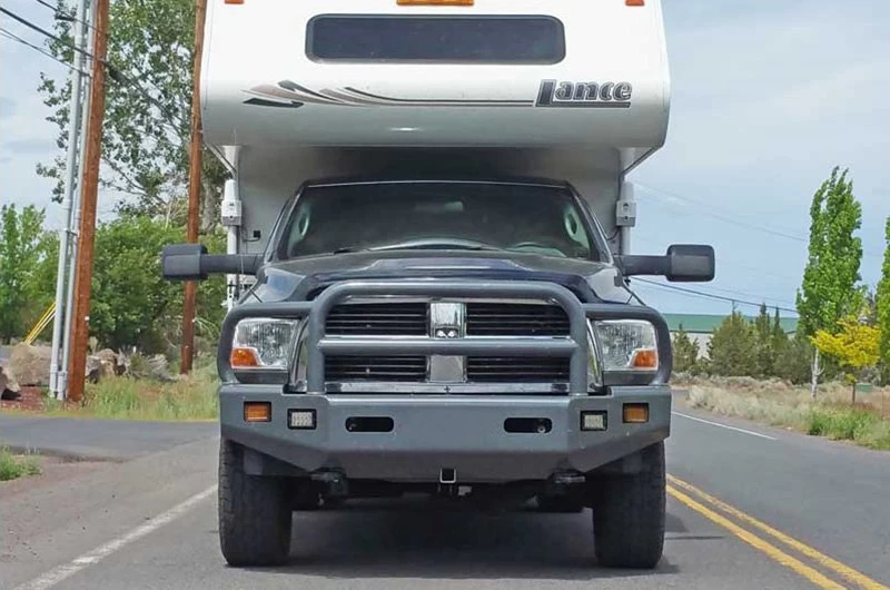 Buckstop® D055SC246AIC8L - Classic II™ Full Width Arizona Beige Front Winch HD Bumper With Grille Guard 6 Buckstop® D055SC246AIC8L - Classic II™ Full Width Arizona Beige Front Winch HD Bumper With Grille Guard - Image 4