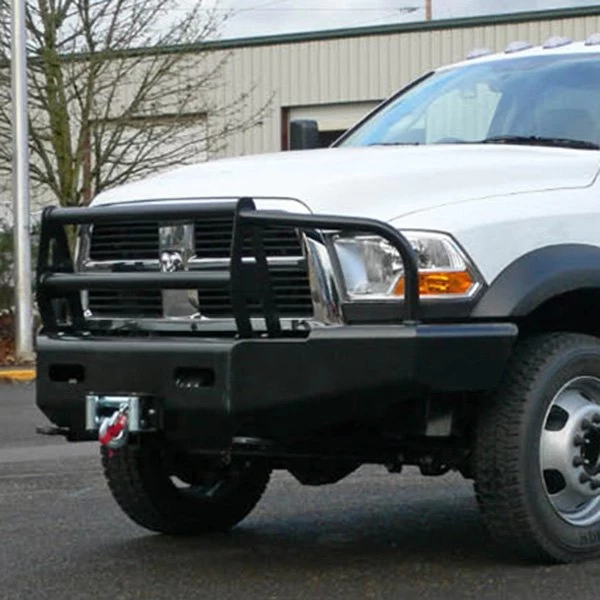 Buckstop® D055SCLL1ANC8W - Classic I™ Full Width White Hammertone Front HD Bumper With Grille Guard 4 Buckstop® D055SCLL1ANC8W - Classic I™ Full Width White Hammertone Front HD Bumper With Grille Guard - Image 2