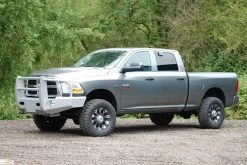 Buckstop® D055SOBL1ANC8S - Outback™ Full Width Steel Gray Front HD Bumper With Grille Guard -Professional Auto Parts Store d055ob 2 5