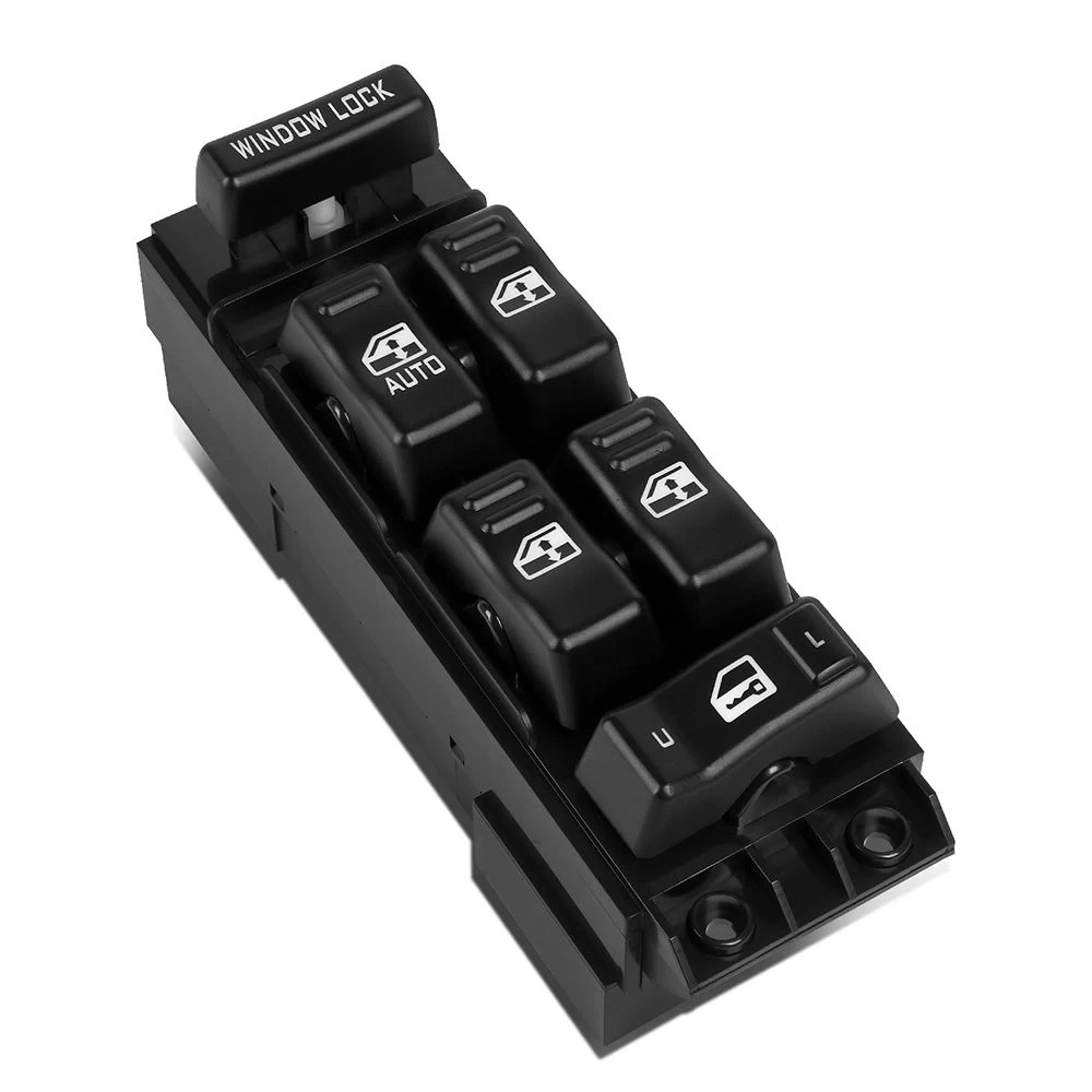 00-02 Chevy Silverado Sierra Tahoe Yukon Crew Cab Driver Side Power Window Switch 3 00-02 Chevy Silverado Sierra Tahoe Yukon Crew Cab Driver Side Power Window Switch
