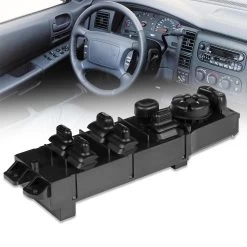 02-10 Dodge Ram 01-04 Dakota Driver Side Master Power Window Control Switch