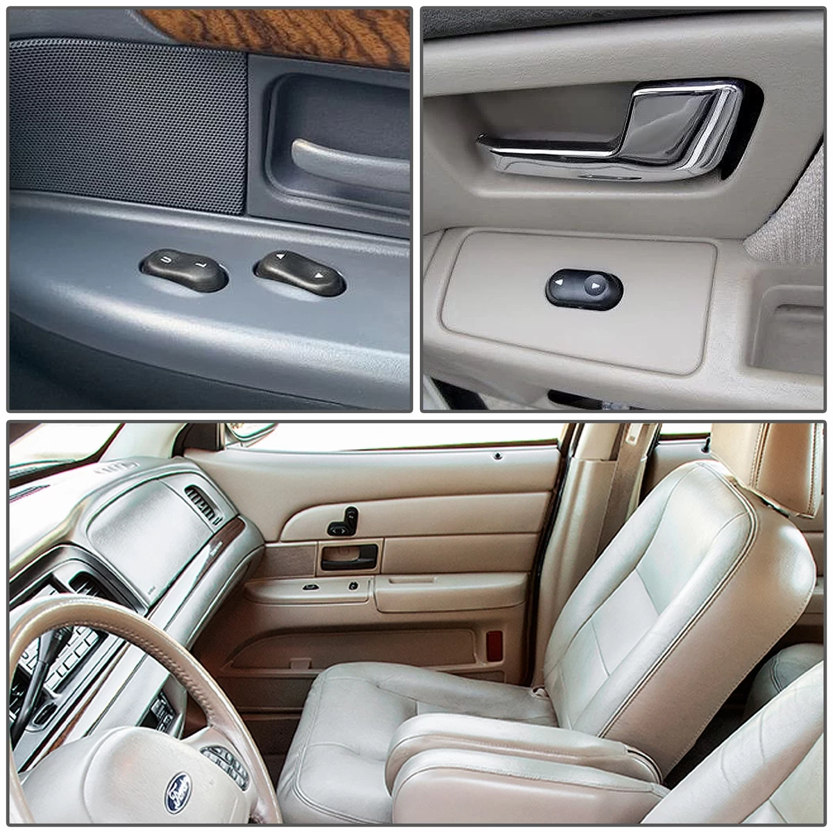 03-08 Ford F150 Crown Victoria Mark Lt Passenger Side Power Window Switch 8 03-08 Ford F150 Crown Victoria Mark Lt Passenger Side Power Window Switch - Image 6