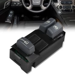 1995-1999 Chevy CK Pick Up 2 Dr Factory Style Driver Side Master Power Window Lifter Switch,Black