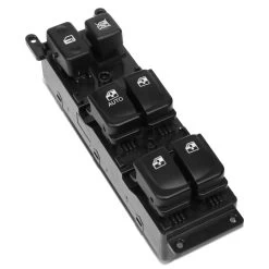 2005-2007 Hyundai Sonata Factory Style Driver Side Master Power Window Lifter Switch For Hyundai Sonata 2005-2007, Black