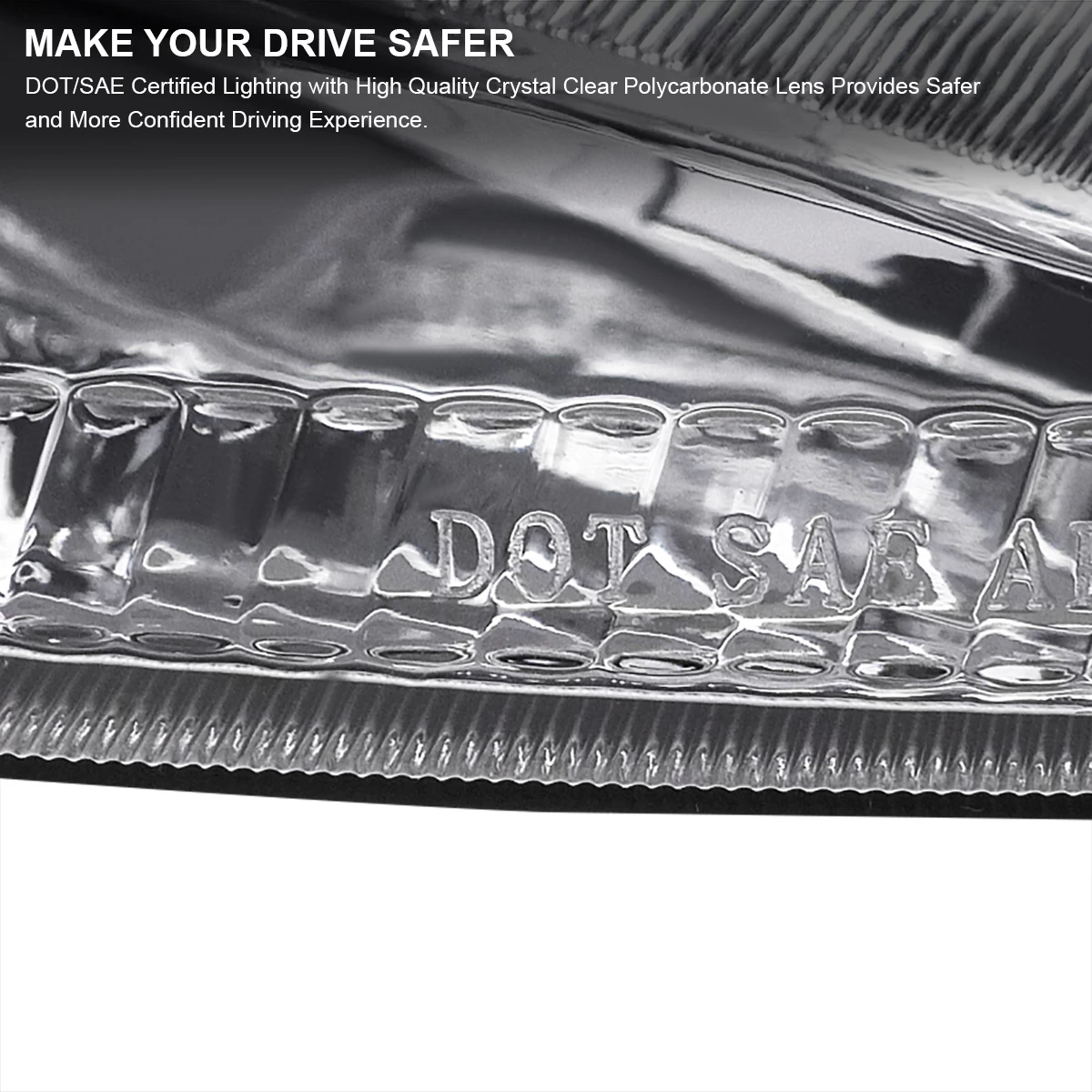 96-98 Honda Civic Factory Style Amber Reflector Crystal Headlights - Chrome 7 96-98 Honda Civic Factory Style Amber Reflector Crystal Headlights - Chrome - Image 5