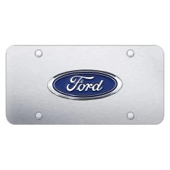 Autogold® - License Plate With 3D Emblem