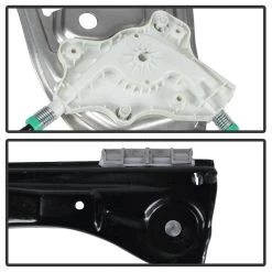 Front Power Window Regulator Driver Side Left LH For 01-04 Mercedes Benz C Class -Professional Auto Parts Store front power window regulator driver side left lh for 01 04 mercedes benz c class 81