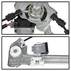 Front Power Window Regulator W/ Motor Driver Side Left LH For F150 Super Cab -Professional Auto Parts Store front power window regulator w motor driver side left lh for f150 super cab 80