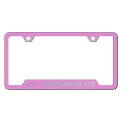Autogold® - License Plate Frame With Laser Etched Chevrolet Logo 19 Autogold® - License Plate Frame With Laser Etched Chevrolet Logo -Professional Auto Parts Store gf chv ep