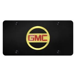 Autogold® - License Plate With 3D Emblem -Professional Auto Parts Store gmc 2 gb