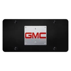 Autogold® - License Plate With 3D Emblem -Professional Auto Parts Store gmc 2 sb