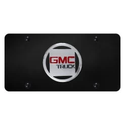 Autogold® - License Plate With 3D Emblem -Professional Auto Parts Store gmc cb