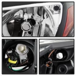 [Halogen Model] 2012 2013 2014 Ford Focus W/Black Trim Headlight OE Style Driver Side -Professional Auto Parts Store halogen model 2012 2013 2014 ford focus w black trim headlight oe style driver side 90