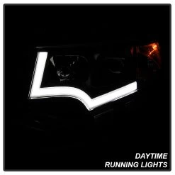 [Halogen Model Only] 2011-2014 Ford Edge Black Housing LED DRL Projector Headlights -Professional Auto Parts Store halogen model only 2011 2014 ford edge black housing led drl projector headlights 153