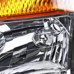 HID Combo 04-15 Nissan Titan Pickup Replace Crystal Headlights Set - Chrome -Professional Auto Parts Store hid combo 04 15 nissan titan pickup replace crystal headlights set chrome 27