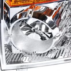 HID Combo 04-15 Nissan Titan Pickup Replace Crystal Headlights Set - Chrome -Professional Auto Parts Store hid combo 04 15 nissan titan pickup replace crystal headlights set chrome 30