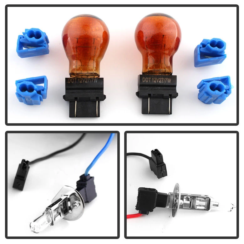 HID Combo 05-10 Chevy Cobalt 07-10 Pontiac G5 Angel Eye Halo Projector Headlights - Black 7 HID Combo 05-10 Chevy Cobalt 07-10 Pontiac G5 Angel Eye Halo Projector Headlights - Black - Image 5