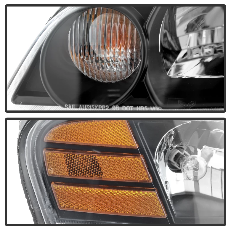 HID Combo 2000-2001 Nissan Altima Replacement Crystal Headlights - Chrome 5 HID Combo 2000-2001 Nissan Altima Replacement Crystal Headlights - Chrome - Image 3