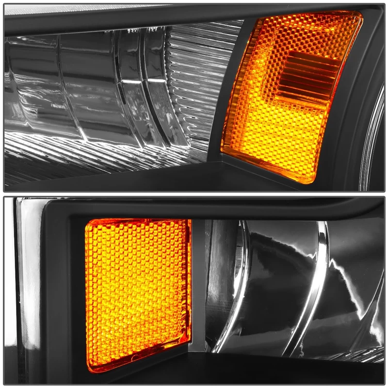 HID Combo 2015-17 Ford F150 Pickup Crystal Replace Headlights - Black 5 HID Combo 2015-17 Ford F150 Pickup Crystal Replace Headlights - Black - Image 3