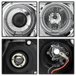 HID Combo 05-10 Chrysler 300C Angel Eye Halo & LED Projector Headlights - Chrome 13 HID Combo 05-10 Chrysler 300C Angel Eye Halo & LED Projector Headlights - Chrome -Professional Auto Parts Store hid xenon 05 10 chrysler 300c angel eye halo led projector headlights chrome 245