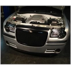 HID Combo 05-10 Chrysler 300C LED DRL Strip Projector Headlights - Gloss Black 15 HID Combo 05-10 Chrysler 300C LED DRL Strip Projector Headlights - Gloss Black -Professional Auto Parts Store hid xenon 05 10 chrysler 300c led drl strip projector headlights gloss black 196