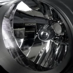 HID Combo 06-08 Dodge Ram 1500 2500 3500 Crystal Headlights - Black -Professional Auto Parts Store hid xenon 06 08 dodge ram 1500 2500 3500 crystal headlights black 241
