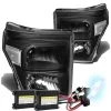 HID Combo 11-15 Ford F250 F350 F450 Superduty Replacement Crystal Headlights - Black Clear 2 HID Combo 11-15 Ford F250 F350 F450 Superduty Replacement Crystal Headlights - Black Clear -Professional Auto Parts Store hid xenon 11 15 ford f250 f350 f450 superduty replacement crystal headlights black clear 45